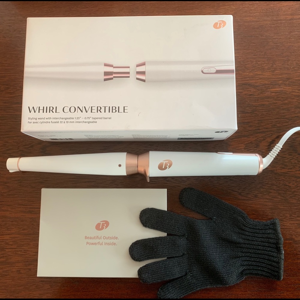 T3 Whirl Convertible Tapered Styling Wand